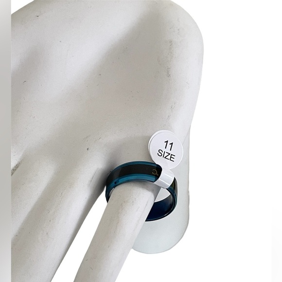 Men’s Celsius Body Temperature Blue and Black Ring Size 11 - Picture 4 of 15